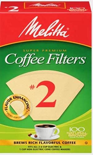Melitta #2 Cone Coffee Filters 