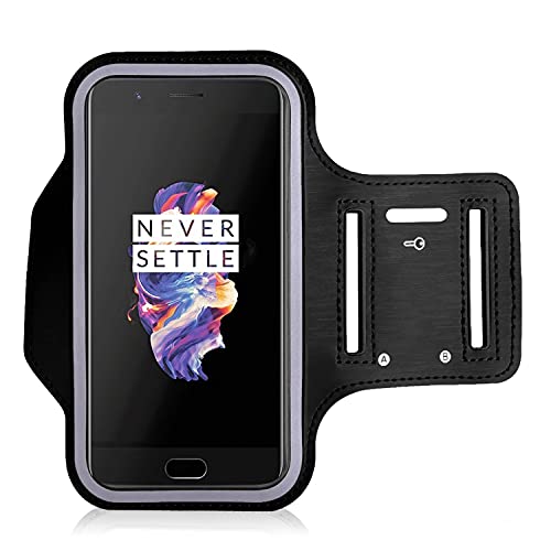 Image of TDG Pu Leather Belt Pouch Holster for Apple iPhone Smartphones & Mobiles (Display 5 to 6.7 inches) (1+8 Pro Armband)