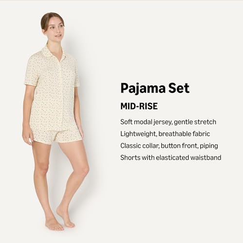 Image of Amazon Essentials x Sofia Grainge Mommy and Me Short Sleeve Pajama Set