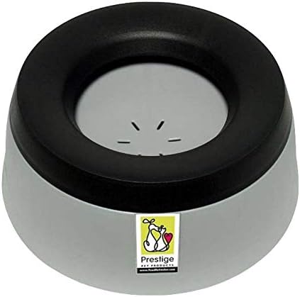 Road Refresher Prestige Non Spill Pet Water Bowl, Grey, Large , Pack of 1