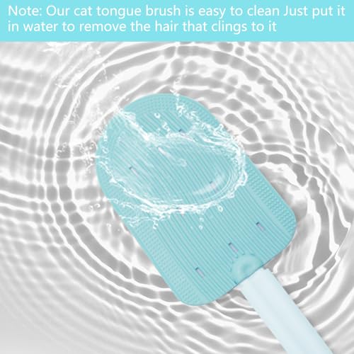 Image of 3Pcs Cat Tongue Comb, Cat Comb Brush Shedding Household Tools Supplies, Lovely Cat Grooming Supplies Cat Brushes Tools for Indoor Cats, Cat Tongue Comb Suitable for Cat Massage and Cat Hair Cleaning
