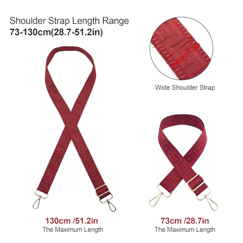 Image of Long Keeper Purse Strap Wide 3.8cm Shoulder Strap Crossbody Bag Strap Replacement Adjustable Guitar Straps for Women Handbags