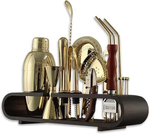 Coctelera Bartender Kit 20 Piezas Acero Inoxidable 510 ml miniatura 1