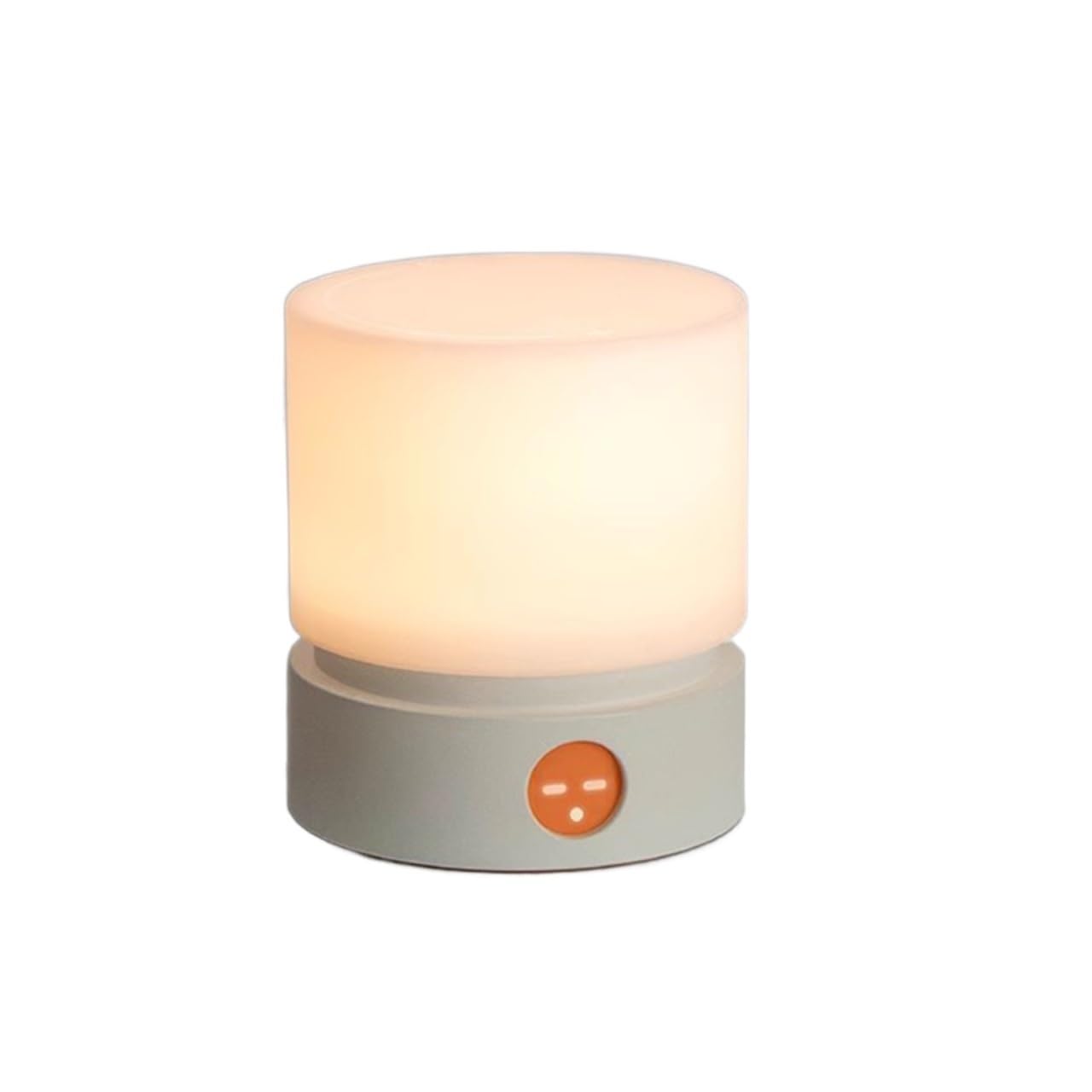 Z4T8M2K6G5 Bedside Lamp Bedside Night Lamp Timing Eye Care Dimmable Rechargeable Table Sleeping Bedroom Lamps(Gris)