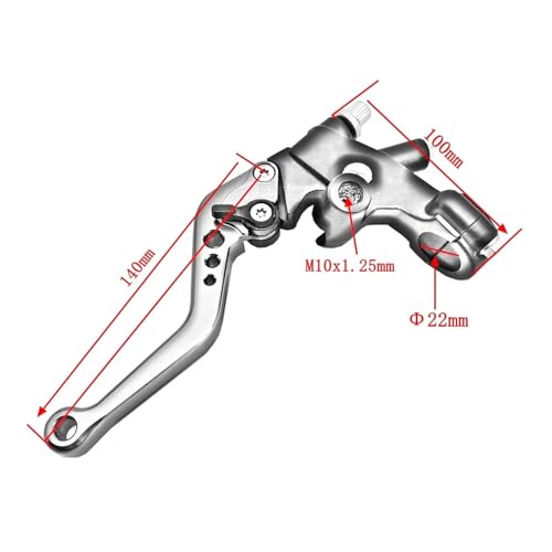 Collier pour levier d'embrayage moto compatible Honda pour rénover son guidon