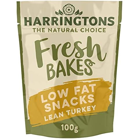 Harringtons Fresh Lean Turkey Low Fat Dog Snacks 100g, pack of 7 Cover