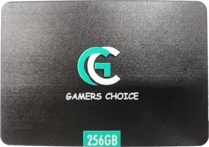 Image of Gamer Choice 2.5 SATA 3.0 256 GB Internal Solid State Drive (SSD) for All-in-One PCs, Desktops, Laptops (GC 256 GB) (Interface: SATA, Form Factor: 2.5 Inch)