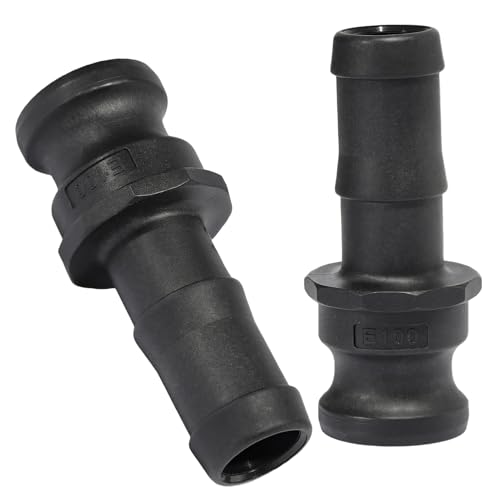Polypropylene Camlock Barb Fittings Plastic Couplings Cam lock Fittings Compression Couplings, Quick Connect/Disconnect for irrigation hose Type E (2