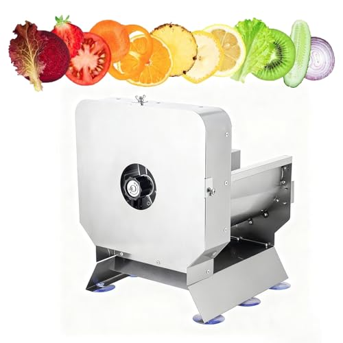 Cortadora eléctrica de verduras con grosor ajustable 0-0.4