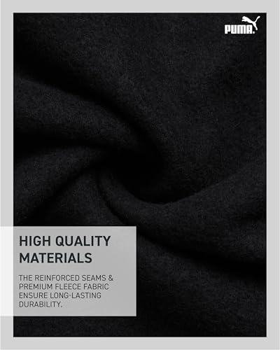 PUMA Boys Sweatpants Set - 2 Piece Fleece Pullover Hoodie Sweatshirt and Boys Jogger Pants Youth Kids Activewear Set (8-16)4