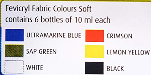 Image of Fevicryl Fabric Colour, Pidilite Blue 10ml