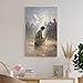 Jesus Baptism Divine Inspiration Spiritual Peace Faith Painting On Canvas Wall Art Poster Scroll Picture Print Living Room Walls Decor Home Posters 08x12inch(20x30cm)
