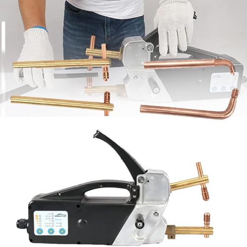 LYDZUSDP Handheld Welding Tip Gun,Professional Portable Electric 220V Spot Welder Machine with Replaceable Welding Electrode Arms