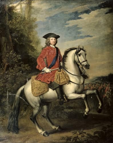 Affiche Graffiti Art Mural du Roi George I SERENDIPITP Peinture Décorative de 60x90 cm