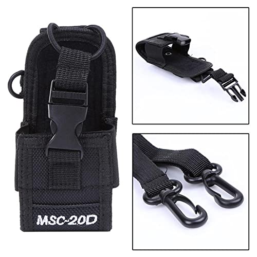 Image of Premium MSC-20D Radio Holder Case Holster Bag Radio Walkie Accs Durable