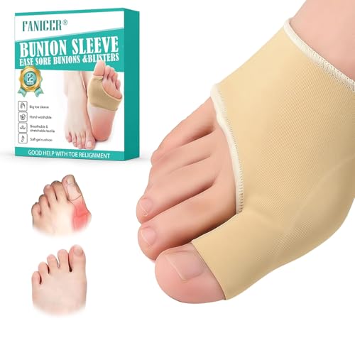 Usmlicer 1 Par Calcetines Hallux Valgus， para Alivio de Hallux Valgus, Corrector de Dedo Gordo, Transpirable Calcetines Corrector, Ayudan a Mantener Menos Roce