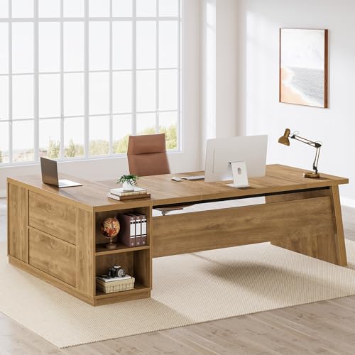 Tribesigns 78 inch L Shaped Desk
