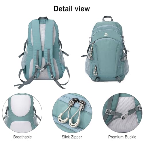 Mochila de senderismo 23L resistente de nylon para camping miniatura 5