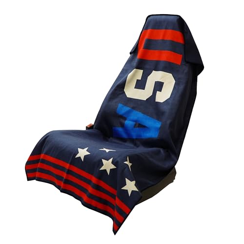 Image of Sprints Athletic Running Towel, Full-Sized, Car Seat Cover - Performance Microfiber(USA)