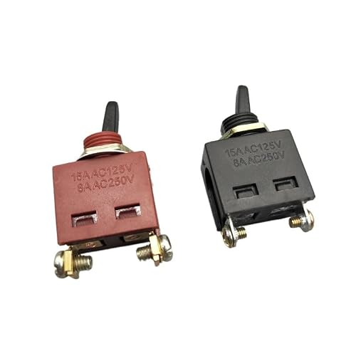 IDGTTLDF 2pc Tool Switch Angle Grinder Drill Cutting Machine Hammer Toggle Switch 15A/250V