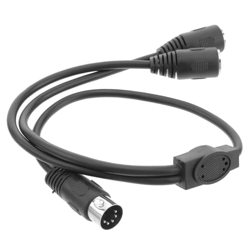 Câble audio MIDI mâle vers femelle adaptateur pour synthétiseurs et expandeurs