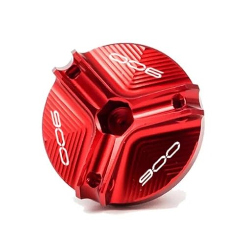 Tapón de llenado de aceite para Kawasaki Z900 RS y Ninja en aluminio rojo