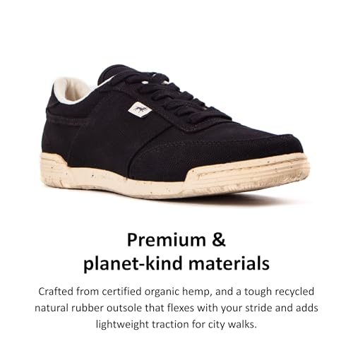 STARDOG Women’s Fashion Sneakers Lace-Up Trendy Sneakers Memory Foam Insole Non-Slip Hemp Shoes2