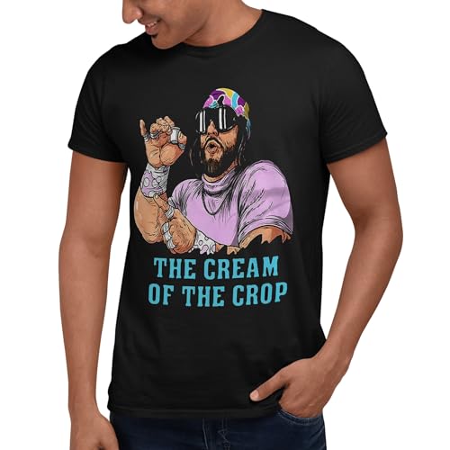 The Cream of The Crop Full Color Funny T-Shirt, Small-3X-Large, Black
