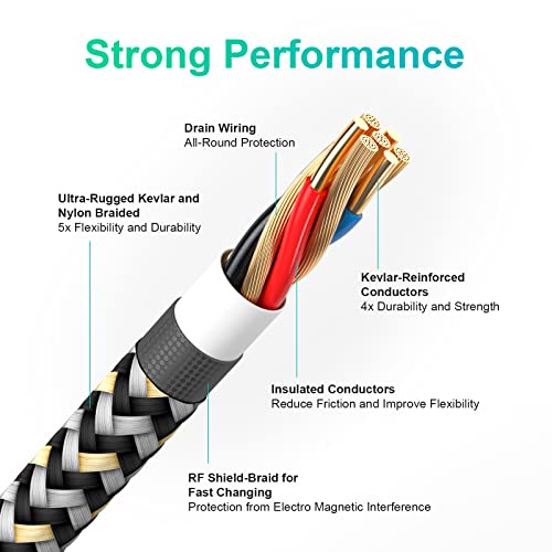 Zendure Cavo USB C a Lightning 100W PD Ricarica