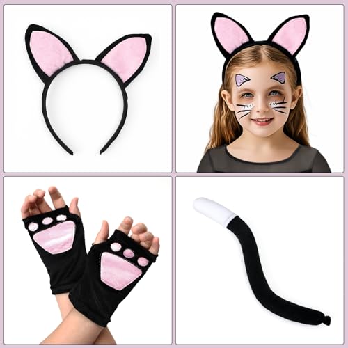 Disfraz de Gatita para Niñas Pequeñas con Accesorios miniatura 4