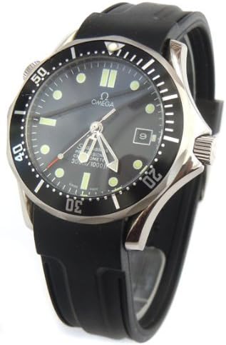 20mm Pro Divers Curved Lugs Silicon Rubber Watch Strap for Omega Seamaster Professional