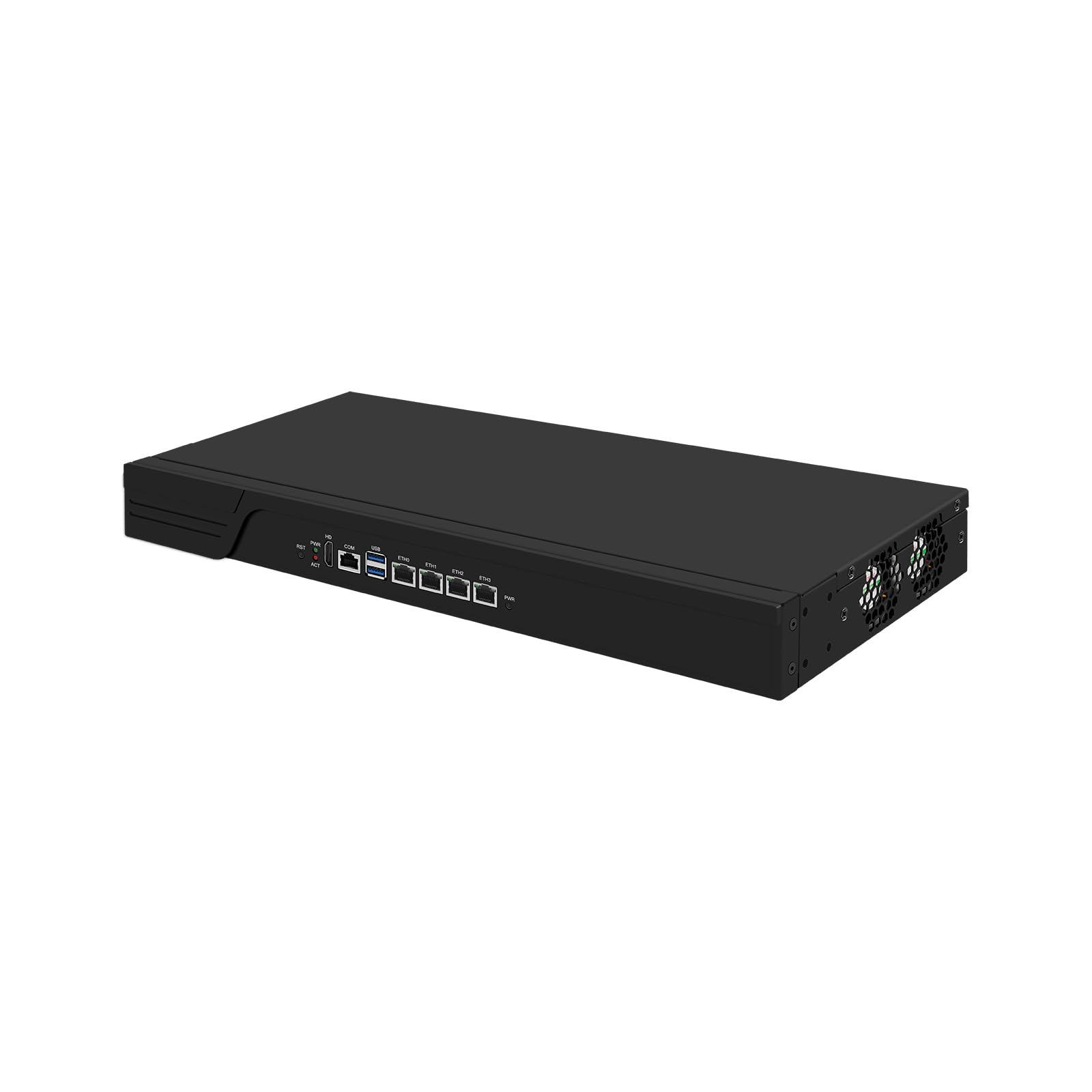 Firewall Hardware 1U, PFSense, OPNsense, VPN, Router PC, N150, RJ73, 4 x 2.5GbE LAN POE ETH0-3, Console, HDMI, VGA, Dual SIM Slot, TPM2.0, 16G RAM, 128G SSD