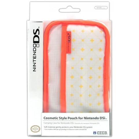 Officially Licensed Nintendo DSi Cosme Pouch - White Cover