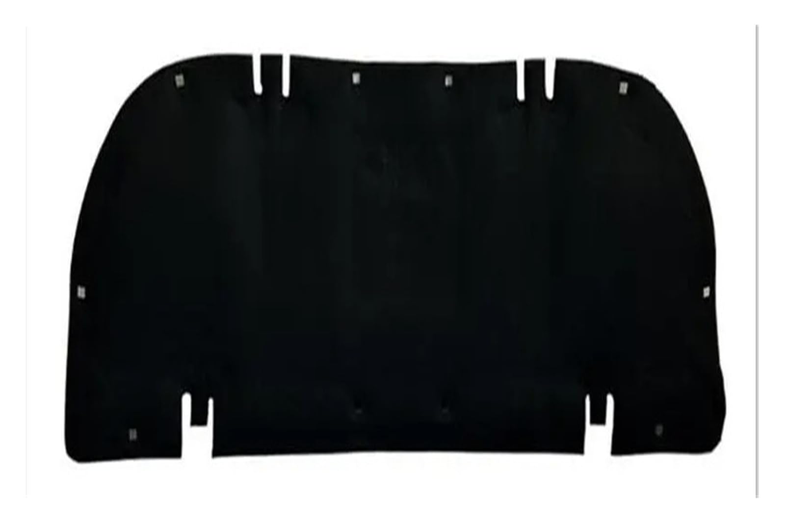 Waleqw One Color For Jeep For Renegade 2015 2016 2017 2018 2019 2020 2021 Front Hood Engine Firewall Mat Pad Cover Noise Deadener Engine Heat Insulation Pad