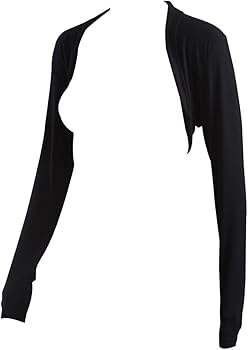 HDE Open Front Shrugs for Women Long Sleeve Bolero Cropped