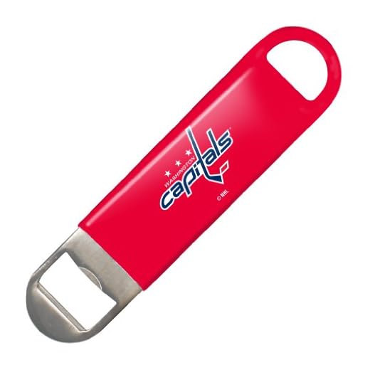 NHL Washington Capitals Vinyl Covered Long Neck Bottle Opener