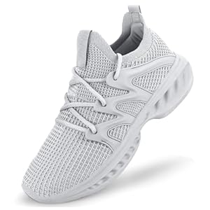 Pujcs Women Running Shoes Lightweight Tennis Shoes Non Slip Gym Workout Shoes Breathable Mesh Walking Womens Sneakers