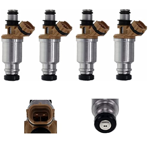 4PCS 2-Hole Fuel Injectors Replacement for Toyota Corolla 1.6L (1992-1997)