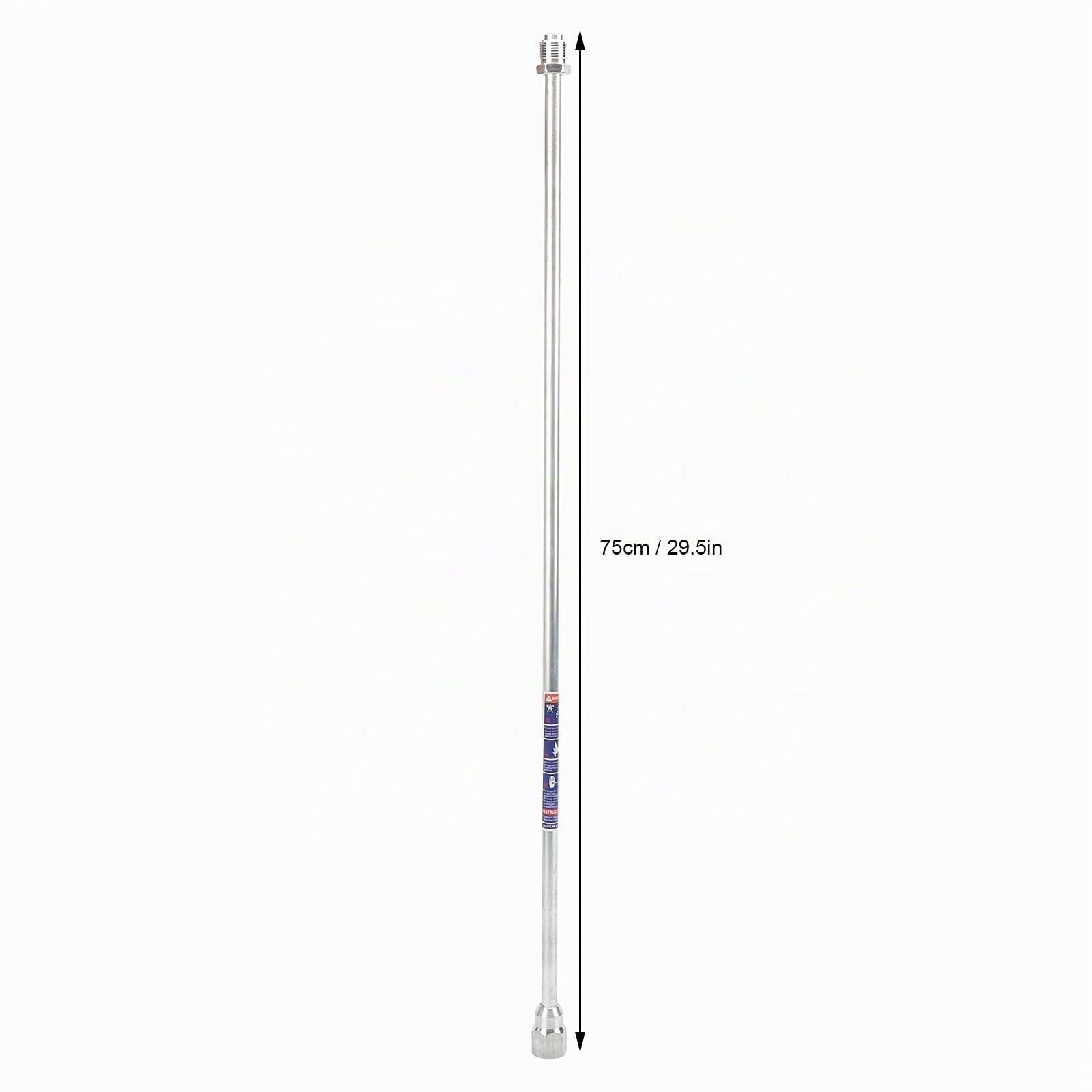 Varilla de extensión para pulverizador, varilla de extensión para pistola de pintura, pulverizador de pintura sin aire para un ajuste perfecto para el pulverizador sin aire para dos(75cm)