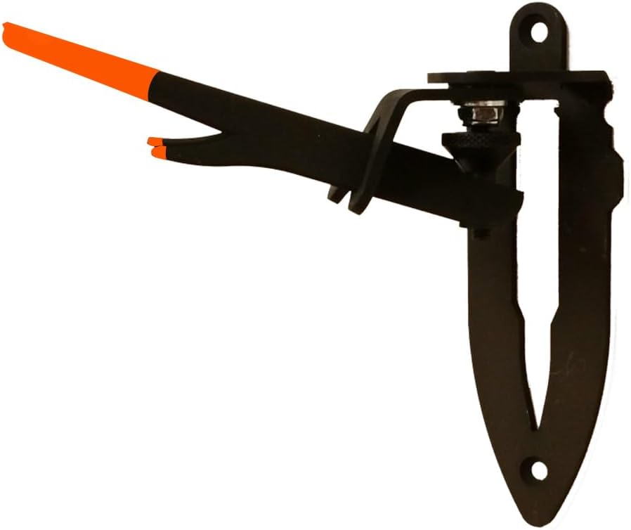 Herron Outdoors Skull Mount - Fully Adjustable Skull Wall Mount - Secure Removable Stinger - Skull Hanger Hook Mount for Displaying Taxidermy, Deer and Euro Skulls (Firearm)