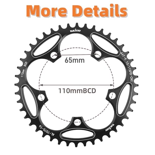 goucrro BCS-110130BCD-FU 110/130 BCD Plato de Cadena Redondo Narrow Wide 36T miniatura 2