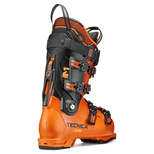 Tecnica Mach1 LV 130 All Mountain/High Performance Men's Downhill Ski Boot MY25 (Icon Orange, 27.5)