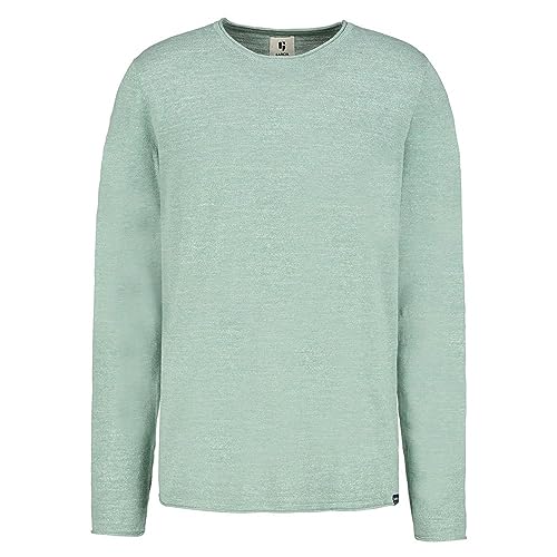 Garcia Pullover Sweater, Greyish Green, L Men's