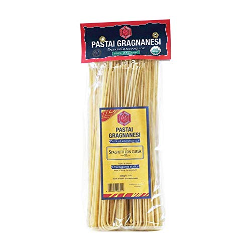 Linguine Organic Italian Pasta di Gragnano | I.G.P. Protected | 17.6 Ounce | 500 Gram | Pack of 3