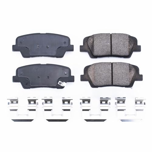 Image of PowerStop Rear Brake Pads for Genesis G70 2019-23 |G80 2018-20 |Hyundai Entourage 2007-08 |Equus 2011-16 |Genesis 2009 - Z17 Ceramic Brake Pads with Installation Hardware, 17-1284