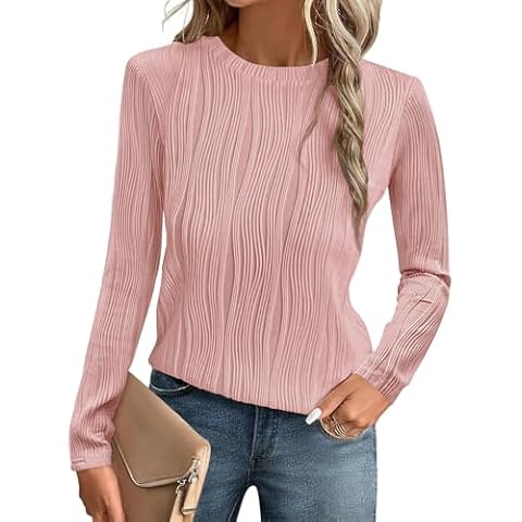 Gemulate Long Sleeve Casual Blouses for Women Cover