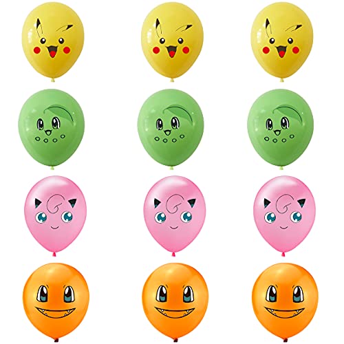 Pokémon verjaardagsdecoratie, met Pikachu banner, verjaardagsballonnen, voor kinderverjaardag, feestaccessoires - Image 6