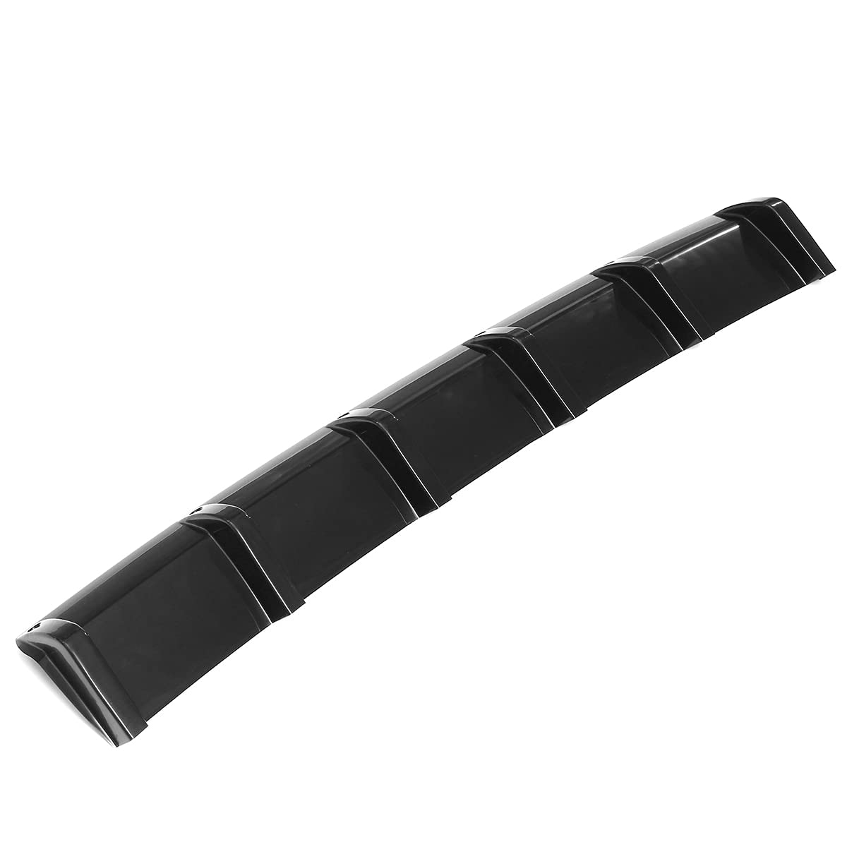 Becquet Universel de diffuseur de lèvre de Pare-Chocs arrière de 6 ailerons adapté for BMW adapté for VW adapté for Audi adapté for Ford adapté for Toyota adapté for Subaru
