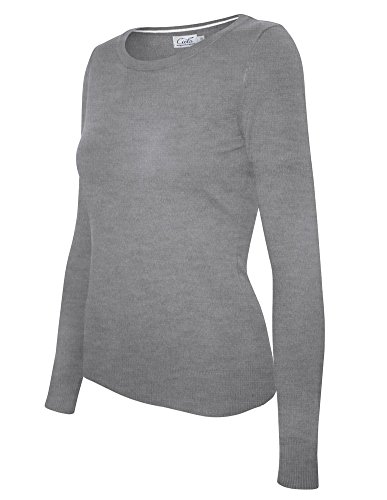 Image of Cielo Women's Solid Soft Stretch Pullover Knit Sweater