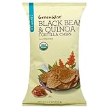 GreenWise Tortilla Chips, Organic, Black Bean & Quinoa - 7.5 oz (212g)